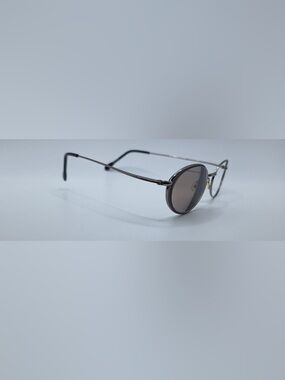 Frenza #72 Gunmetal Oval Sunglasses Frames Only